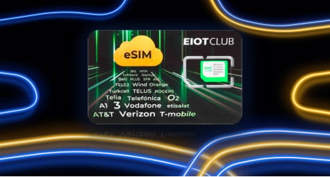 eIoTClub фізична eSIM-картка для VPN-роутерів GL.iNet — Київстар, Vodafone, lifecell