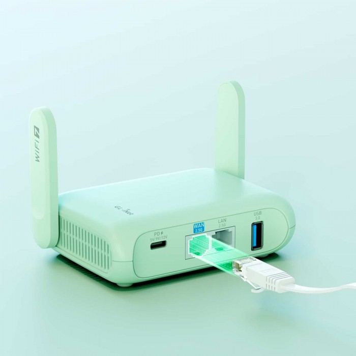 Wi-Fi 7 VPN-роутер GL.iNet Beryl 7 (GL-MT3600BE)