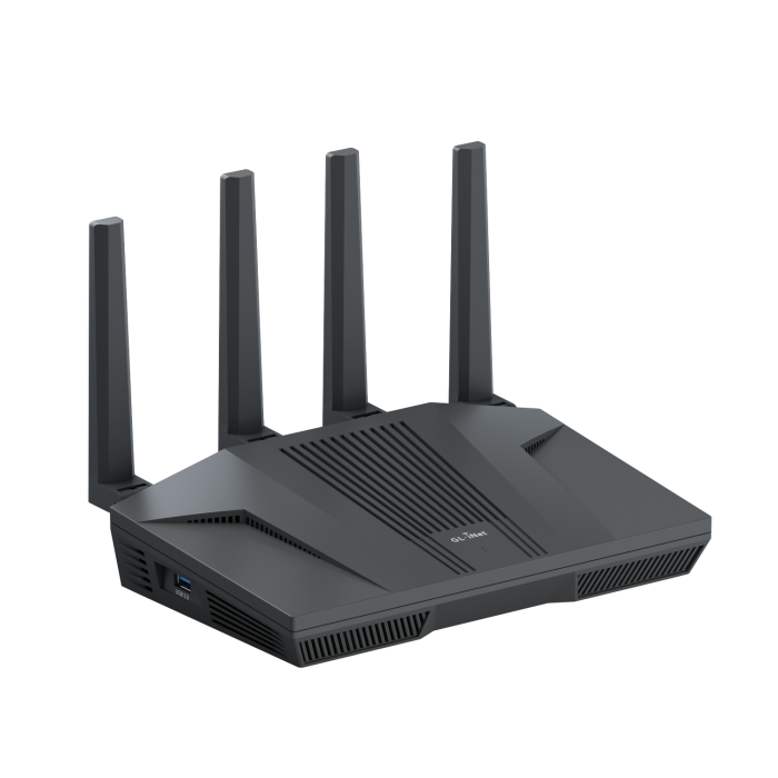 GL.iNet Flint 2 (GL-MT6000) VPN-роутер з двома портами 2.5G