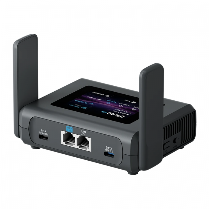 GL.iNet Slate 7 Pro (GL-BE10000) тридіапазонний Wi-Fi 7 VPN-роутер з сенсорним екраном